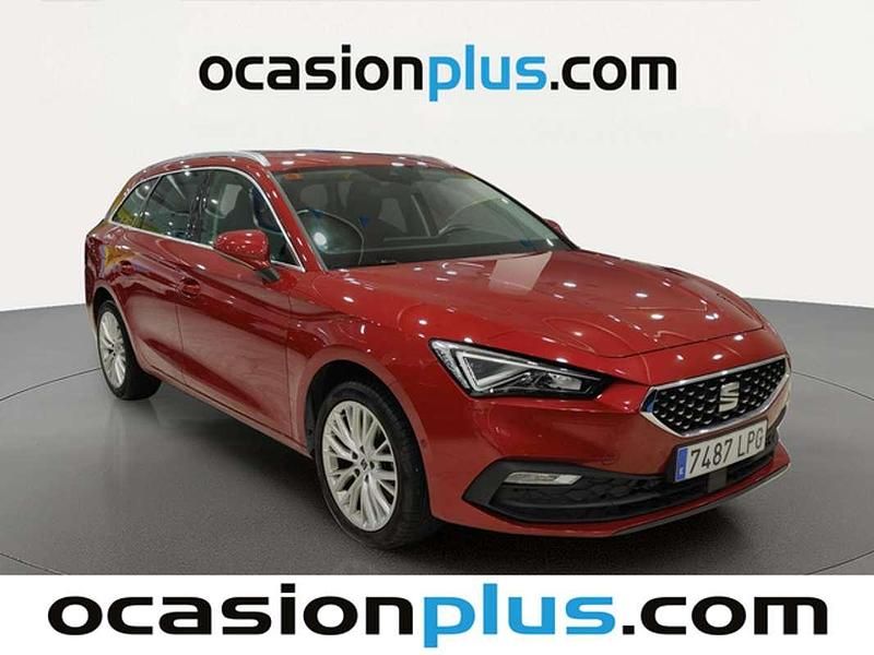 Usado Seat Leon ST XCELLENCE 150 CV (110 kW) 2021 Rojo Familiar