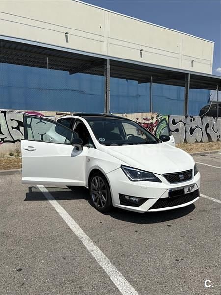 Usado Seat Ibiza FR 105 CV (77 kW) 2015 Blanco Berlina