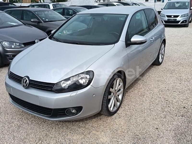 Usado VW Golf VI Highline 140 CV (102 kW) 2009 Gris / plata Utilitario