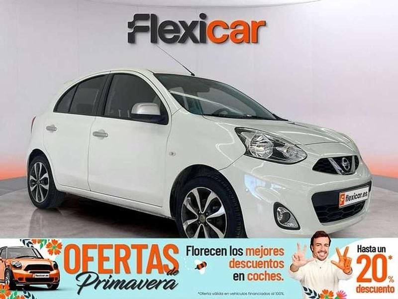 Usado Nissan Micra Tekna 80 CV (58 kW) 2015 Blanco Utilitario