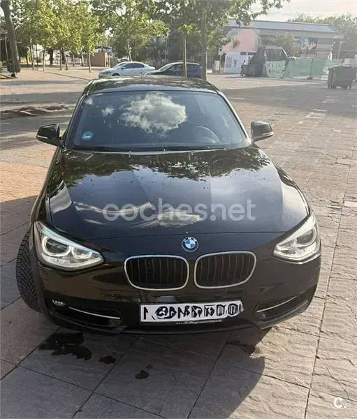 Usado BMW 116 Sport Line 116 CV (85 kW) 2013 Negro Utilitario