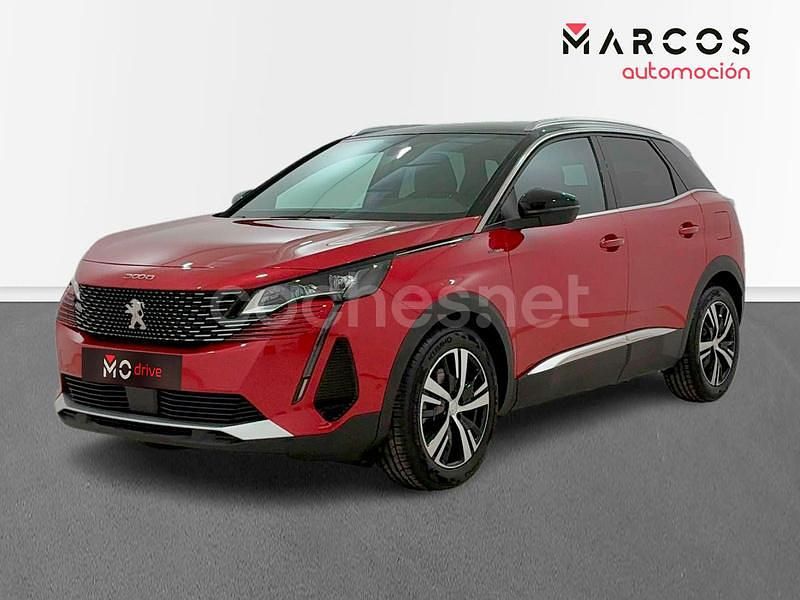 Rojo Usado 2023 Peugeot 3008 GT | 28.900 € (Un poco caro) - Imagen 1/1