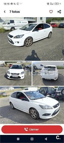 Usado Ford Focus Trend 145 CV (106 kW) 2010 Blanco Berlina