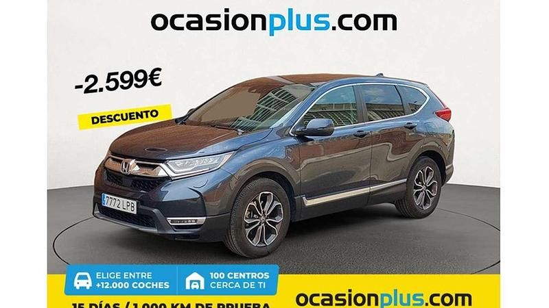 Azul Usado 2021 Honda CR-V Elegance SUV | 25.364 € (Buen precio) - Imagen 1/4