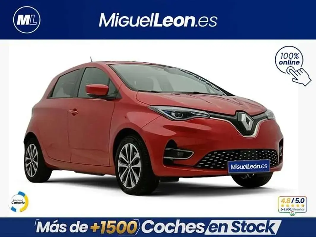 Usado Renault Zoe Zen 99 kW (135 CV) 2022 Rojo Utilitario