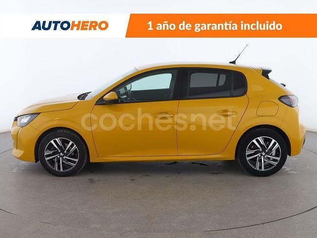 Usado Peugeot 208 Allure 101 CV (74 kW) 2021 Amarillo Utilitario