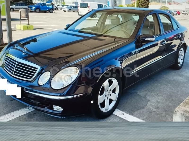 Azul Usado 2009 Mercedes E280 Avantgarde Berlina | 10.490 € (Precio justo) - Imagen 1/4