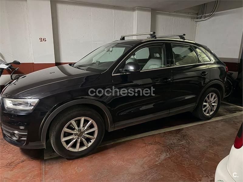 Usado Audi Q3 177 CV (130 kW) 2012 Negro SUV