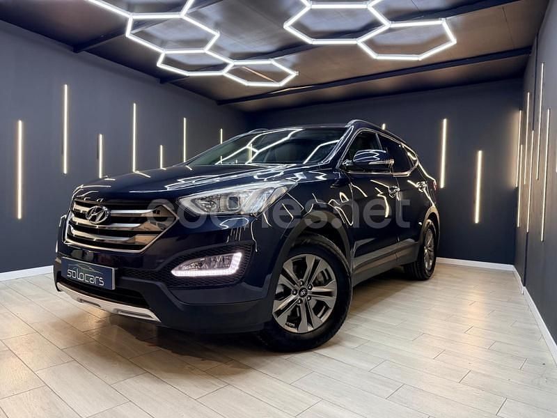 Azul Usado 2015 Hyundai Santa Fe SUV | 16.990 € (Precio justo) - Imagen 1/4