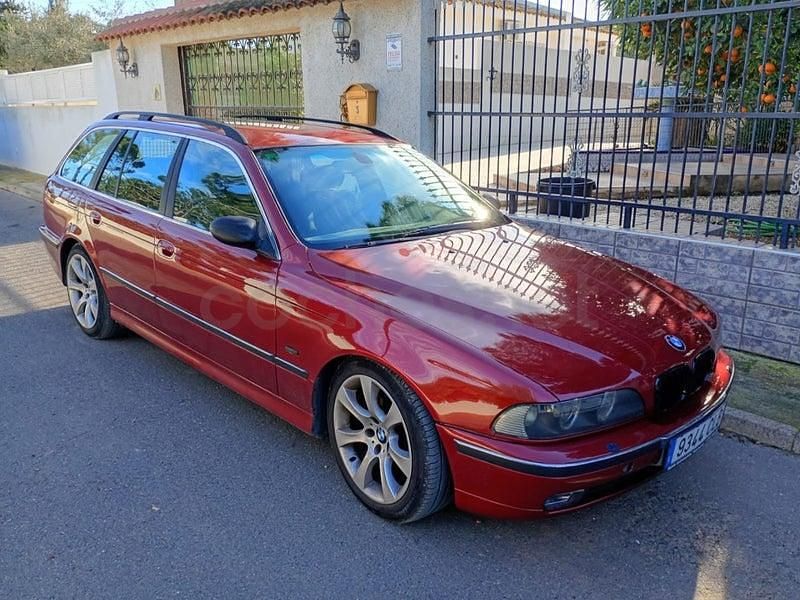 Usado BMW 530 193 CV (141 kW) 2001 Granate Familiar
