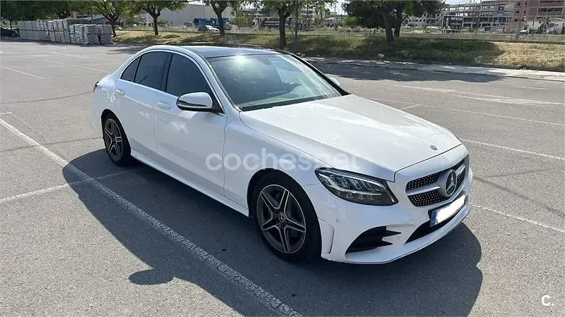 Usado Mercedes C220 194 CV (142 kW) 2020 Blanco Berlina