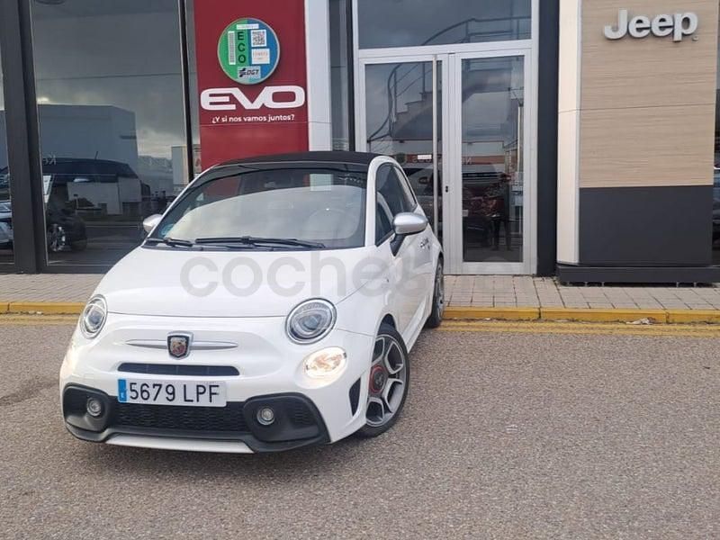 Blanco Usado 2021 Abarth 595C Turismo Descapotable | 19.900 € (Precio justo) - Imagen 1/4
