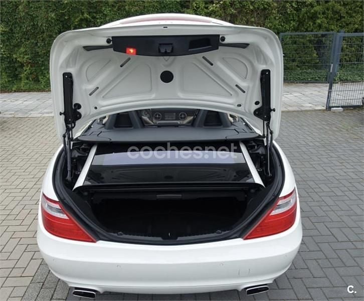 Usado Mercedes SLK200 184 CV (135 kW) 2013 Blanco Descapotable