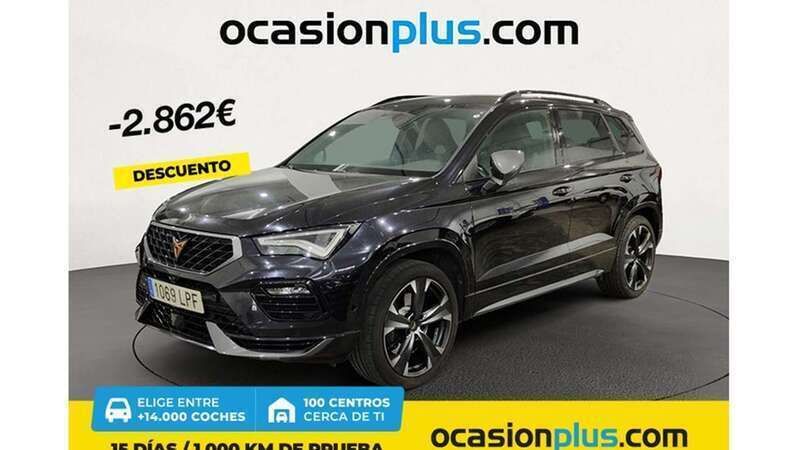 Negro Usado 2021 Cupra Ateca SUV | 28.628 € (Buen precio) - Imagen 1/4