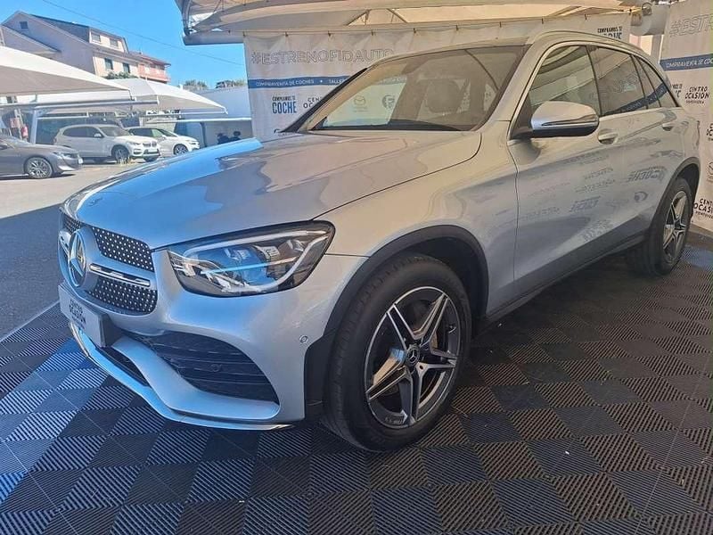 Usado Mercedes GLC220 194 CV (142 kW) 2022 Plateado SUV