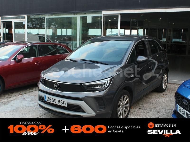 Gris / plata Usado 2021 Opel Crossland Ultimate SUV | 12.850 € (Buen precio) - Imagen 1/4