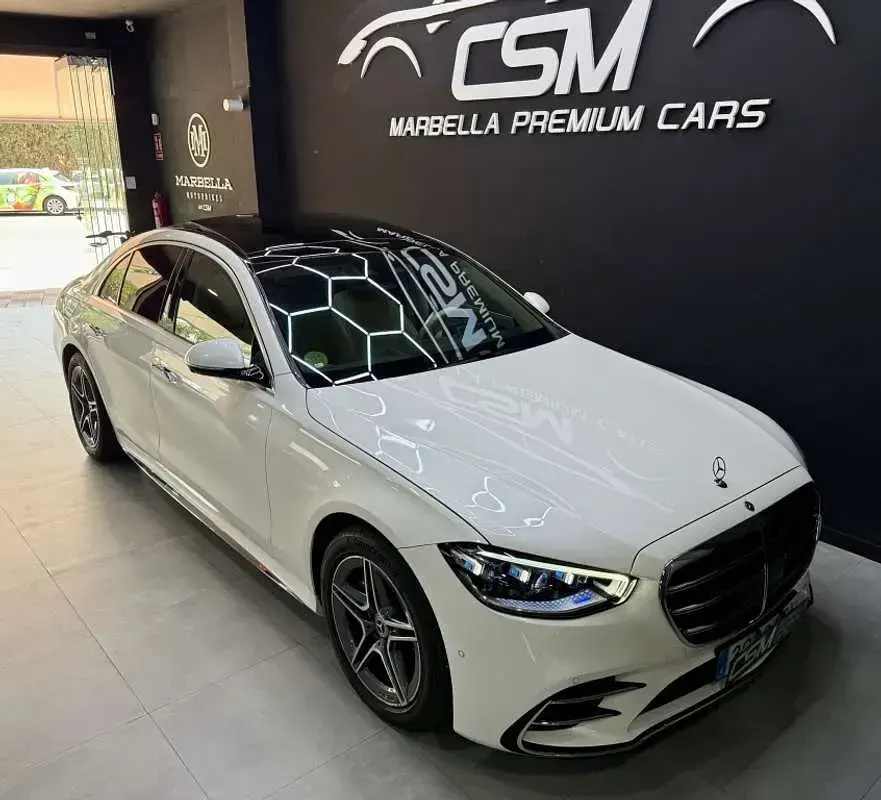 Usado Mercedes S400 330 CV (242 kW) 2023 Blanco Berlina