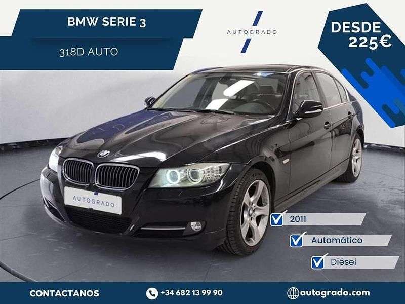 Negro Usado 2011 BMW 318 Exclusive Berlina | 9990 € (Buen precio) - Imagen 1/4