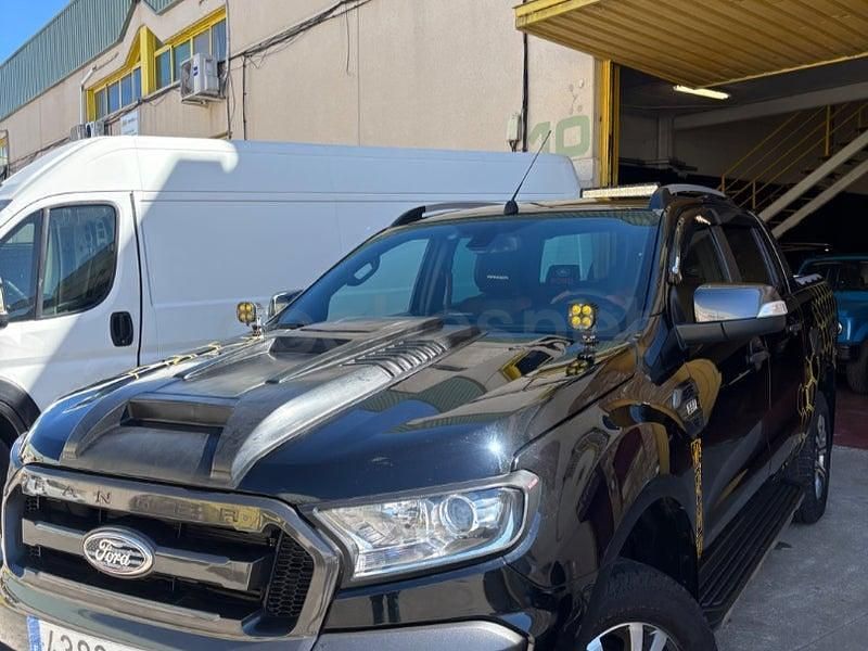 Usado Ford Ranger Wildtrack 200 CV (147 kW) 2018 Negro Pickup/Camioneta
