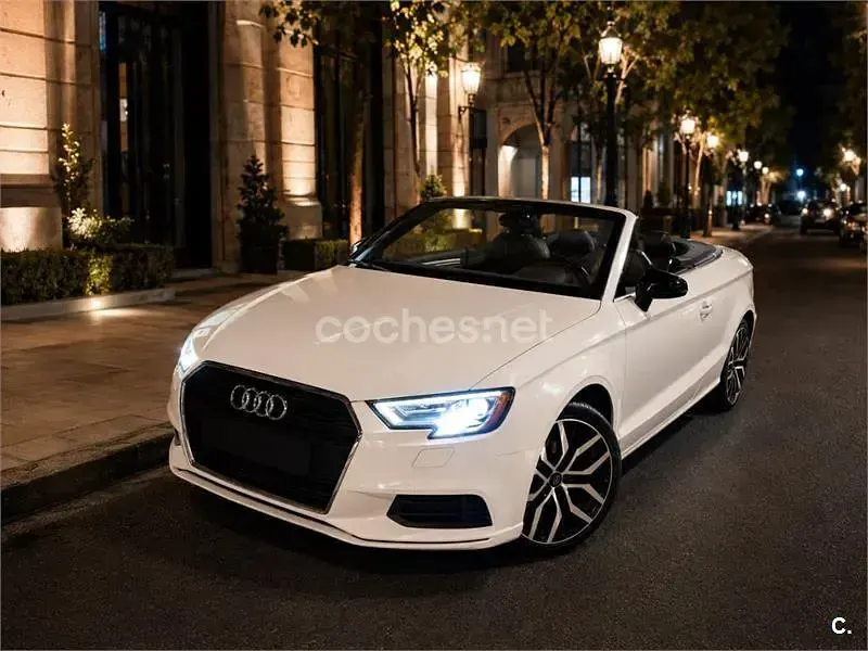 Usado Audi A3 Cabriolet Sport 150 CV (110 kW) 2018 Blanco Descapotable