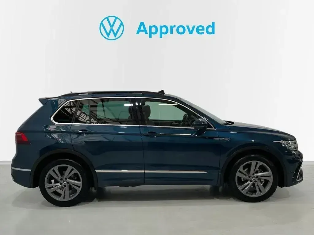 Usado VW Tiguan R-line 150 CV (110 kW) 2021 Azul SUV
