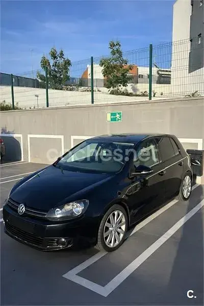 Usado VW Golf VI Advance 140 CV (102 kW) 2010 Negro Utilitario