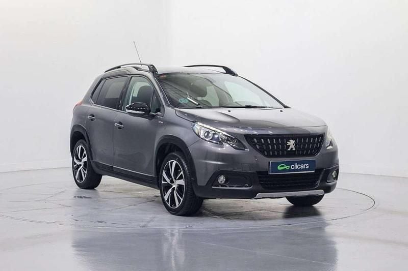 Usado Peugeot 2008 GT-line 110 CV (80 kW) 2017 Gris SUV