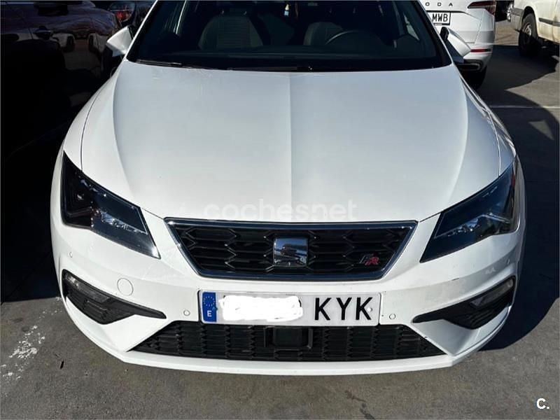 Usado Seat Leon FR 150 CV (110 kW) 2019 Blanco Berlina