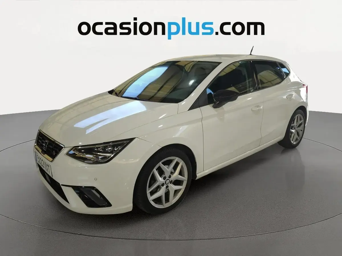 Usado Seat Ibiza FR 115 CV (84 kW) 2019 Blanco Utilitario