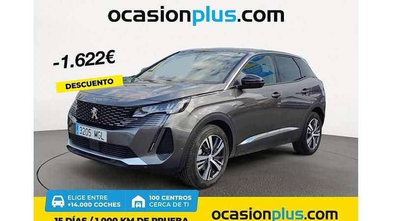 Plateado Usado 2023 Peugeot 3008 Allure Monovolumen | 16.228 € (Precio justo) - Imagen 1/4