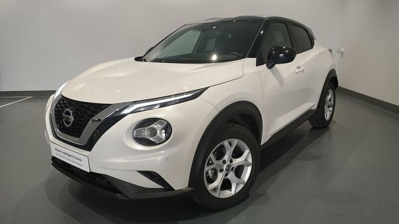 Lunar white (metalizado) techo Usado 2020 Nissan Juke N-Connecta SUV | 16.900 € (Precio justo) - Imagen 1/4