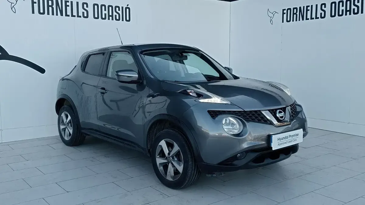 Usado Nissan Juke Acenta 112 CV (82 kW) 2019 Gris SUV