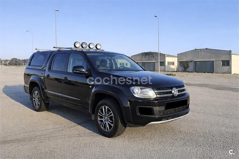 Usado VW Amarok Canyon 180 CV (132 kW) 2016 Negro Pickup/Camioneta