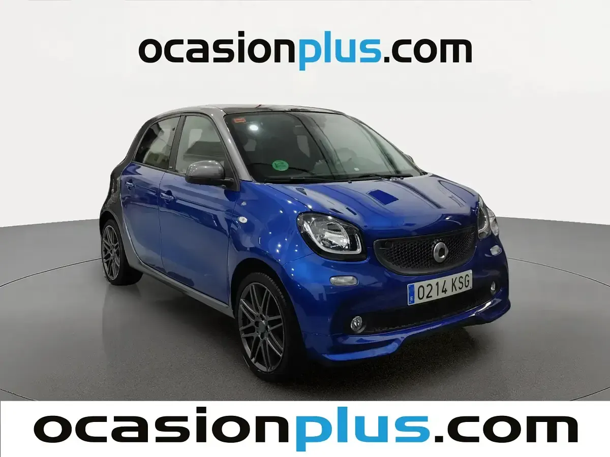 Usado Smart ForFour 90 CV (66 kW) 2018 Azul Utilitario