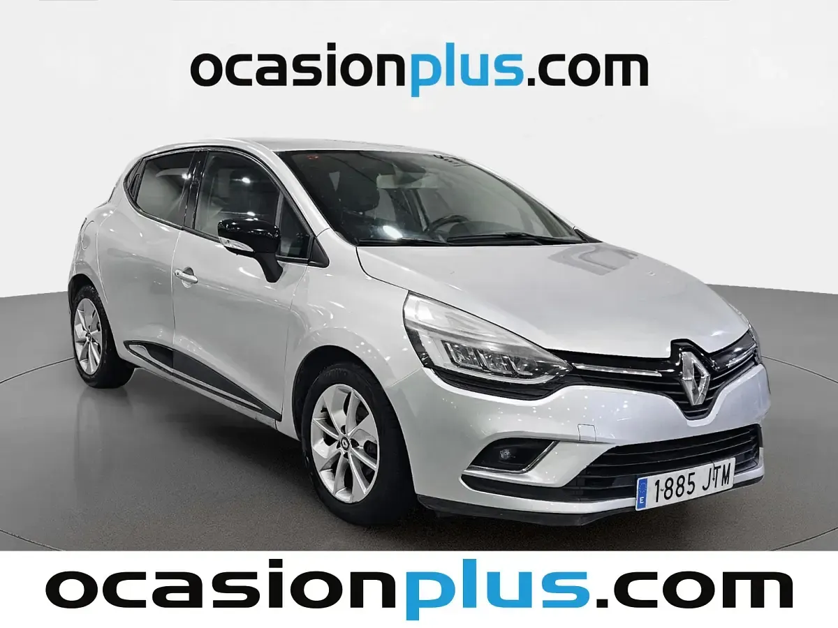 Usado Renault Clio LIMITED 95 CV (69 kW) 2016 Gris Utilitario