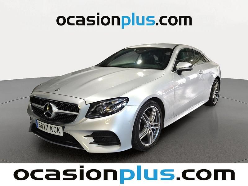 Gris plata Usado 2017 Mercedes E220 AMG Coupe | 36.900 € (Caro) - Imagen 1/4