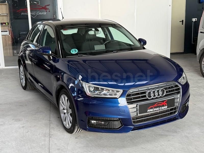 Usado Audi A1 Sportback Attraction 116 CV (85 kW) 2016 Azul Utilitario