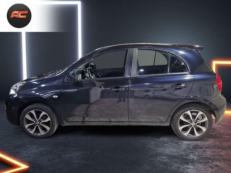 Usado Nissan Micra Tekna 90 CV (66 kW) 2017 Negro Utilitario