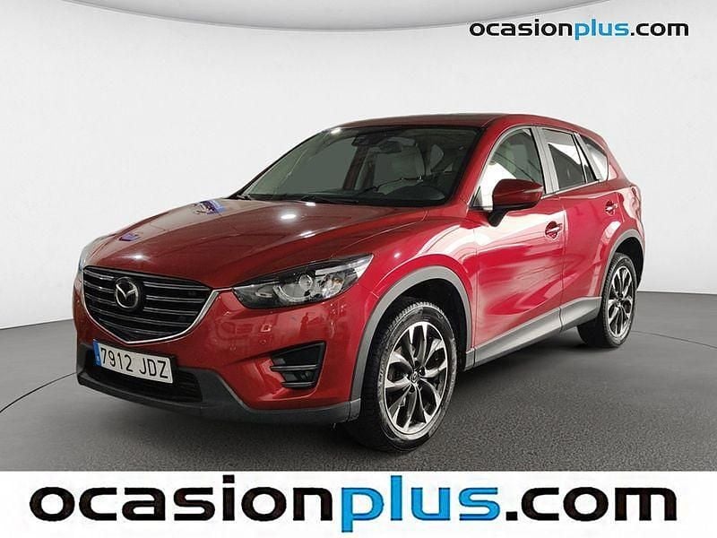 Rojo Usado 2015 Mazda CX-5 Luxury SUV | 12.300 € (Precio justo) - Imagen 1/4