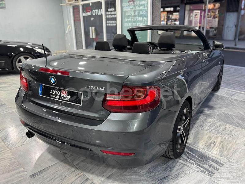 Usado BMW 218 150 CV (110 kW) 2016 Gris / plata Descapotable