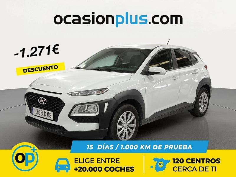 Blanco Usado 2019 Hyundai Kona SUV | 13.700 € (Un poco caro) - Imagen 1/4