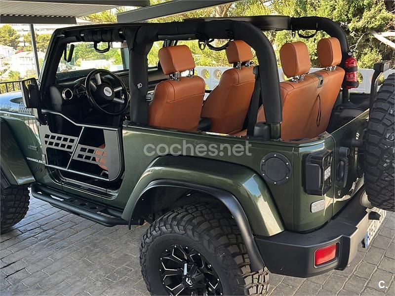 Usado Jeep Wrangler Sahara 177 CV (130 kW) 2009 Verde SUV