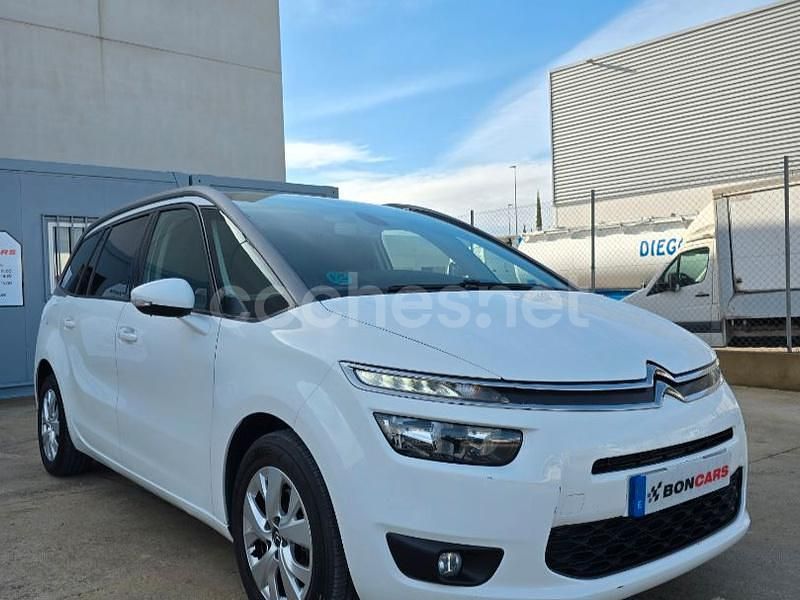 Blanco Usado 2016 Citroën Grand C4 Picasso PureTech Monovolumen | 9990 € (Precio justo) - Imagen 1/4