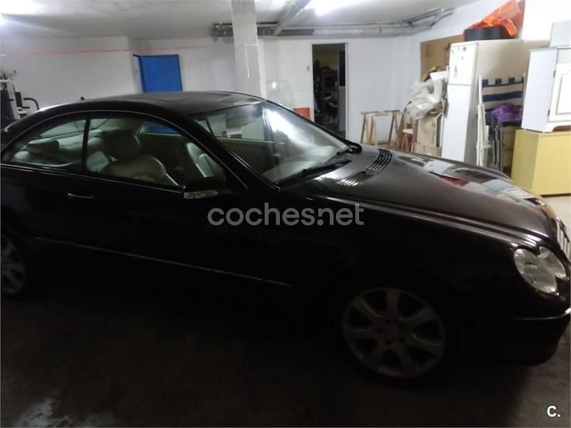 Occasion Mercedes CLK240 Elegance 170 PK (125 kW) 2003 Zwart Coupé