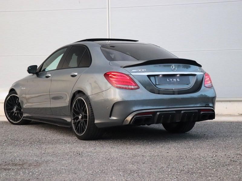 Usado Mercedes C63 AMG 476 CV (350 kW) 2018 Gris / plata Berlina