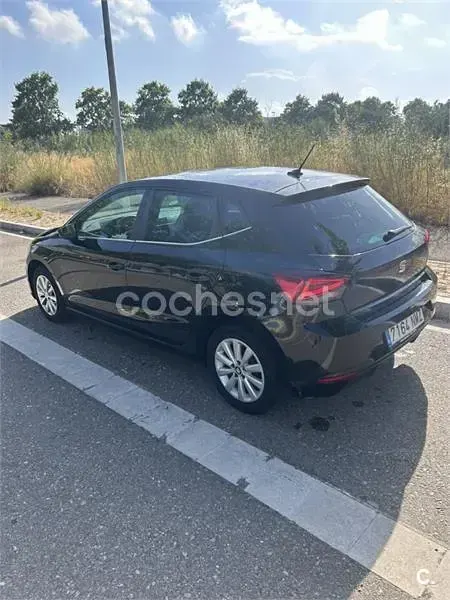 Usado Seat Ibiza XCELLENCE 95 CV (69 kW) 2019 Negro Utilitario
