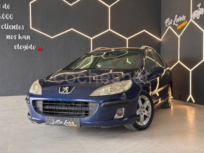 Usado Peugeot 407 136 CV (100 kW) 2005 Azul Berlina