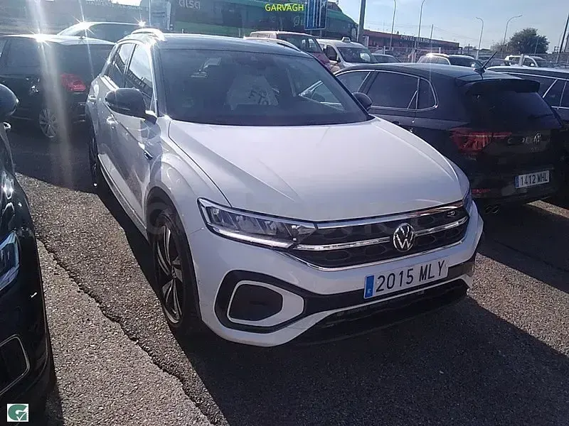 Usado VW T-Roc R-line 150 CV (110 kW) 2023 Blanco SUV