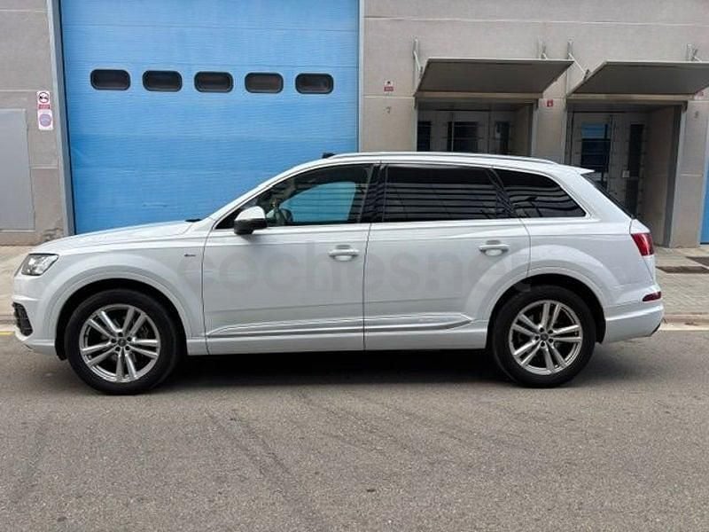 Usado Audi Q7 S-Line 272 CV (200 kW) 2017 Blanco SUV