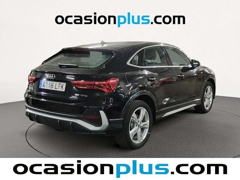 Usado Audi Q3 Sportback S-Line 150 CV (110 kW) 2020 Negro SUV
